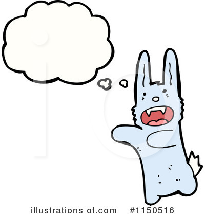 Royalty-Free (RF) Rabbit Clipart Illustration by lineartestpilot - Stock Sample #1150516
