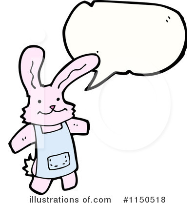 Royalty-Free (RF) Rabbit Clipart Illustration by lineartestpilot - Stock Sample #1150518
