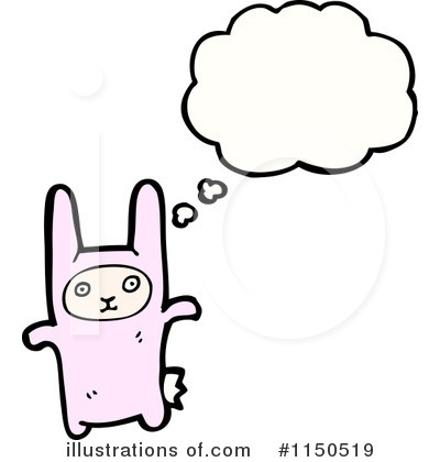 Royalty-Free (RF) Rabbit Clipart Illustration by lineartestpilot - Stock Sample #1150519