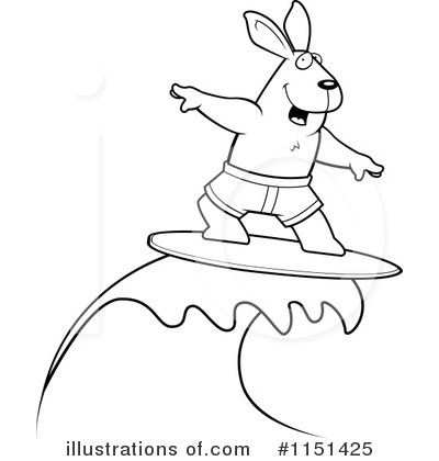 Royalty-Free (RF) Rabbit Clipart Illustration by Cory Thoman - Stock Sample #1151425