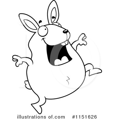 Royalty-Free (RF) Rabbit Clipart Illustration by Cory Thoman - Stock Sample #1151626