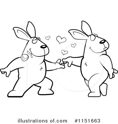 Royalty-Free (RF) Rabbit Clipart Illustration by Cory Thoman - Stock Sample #1151663