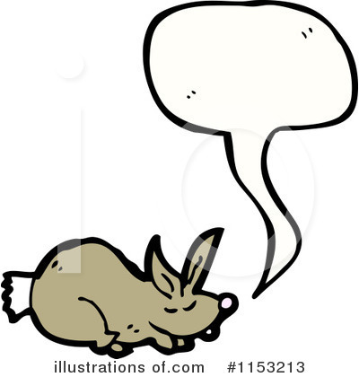 Royalty-Free (RF) Rabbit Clipart Illustration by lineartestpilot - Stock Sample #1153213