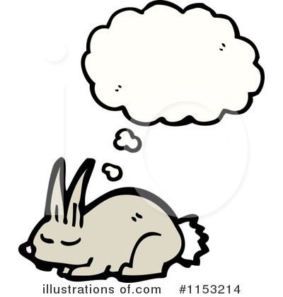 Royalty-Free (RF) Rabbit Clipart Illustration by lineartestpilot - Stock Sample #1153214