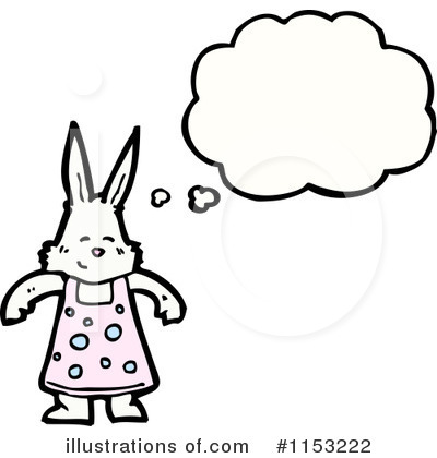 Royalty-Free (RF) Rabbit Clipart Illustration by lineartestpilot - Stock Sample #1153222