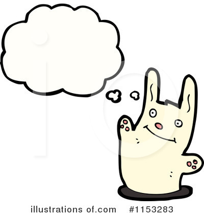 Royalty-Free (RF) Rabbit Clipart Illustration by lineartestpilot - Stock Sample #1153283