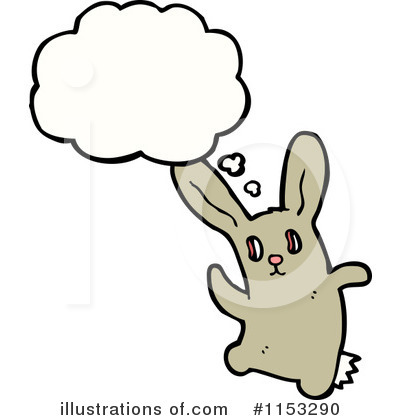 Royalty-Free (RF) Rabbit Clipart Illustration by lineartestpilot - Stock Sample #1153290