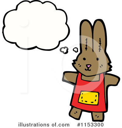 Royalty-Free (RF) Rabbit Clipart Illustration by lineartestpilot - Stock Sample #1153300