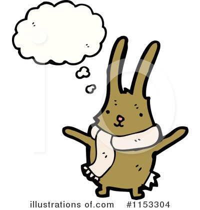 Royalty-Free (RF) Rabbit Clipart Illustration by lineartestpilot - Stock Sample #1153304