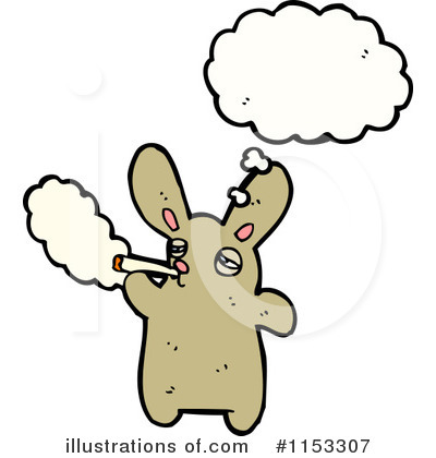 Royalty-Free (RF) Rabbit Clipart Illustration by lineartestpilot - Stock Sample #1153307