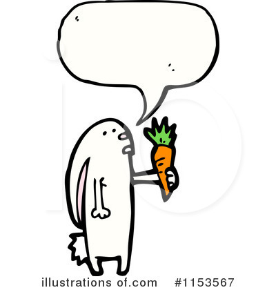 Royalty-Free (RF) Rabbit Clipart Illustration by lineartestpilot - Stock Sample #1153567