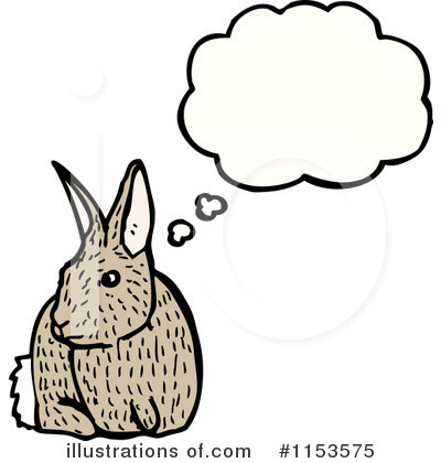 Royalty-Free (RF) Rabbit Clipart Illustration by lineartestpilot - Stock Sample #1153575