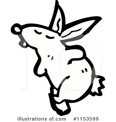 Royalty-Free (RF) Rabbit Clipart Illustration by lineartestpilot - Stock Sample #1153599