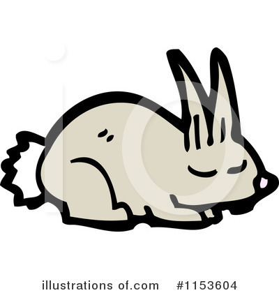 Royalty-Free (RF) Rabbit Clipart Illustration by lineartestpilot - Stock Sample #1153604