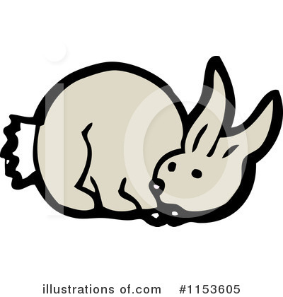 Royalty-Free (RF) Rabbit Clipart Illustration by lineartestpilot - Stock Sample #1153605