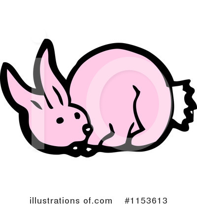Royalty-Free (RF) Rabbit Clipart Illustration by lineartestpilot - Stock Sample #1153613