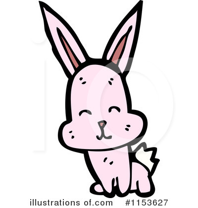 Royalty-Free (RF) Rabbit Clipart Illustration by lineartestpilot - Stock Sample #1153627