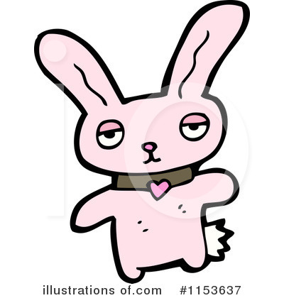 Royalty-Free (RF) Rabbit Clipart Illustration by lineartestpilot - Stock Sample #1153637
