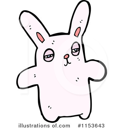 Royalty-Free (RF) Rabbit Clipart Illustration by lineartestpilot - Stock Sample #1153643