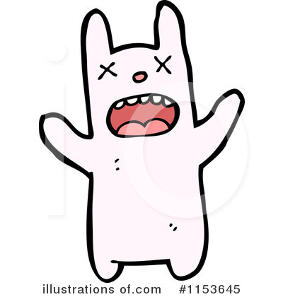 Royalty-Free (RF) Rabbit Clipart Illustration by lineartestpilot - Stock Sample #1153645