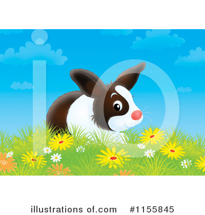 Royalty-Free (RF) Rabbit Clipart Illustration by Alex Bannykh - Stock Sample #1155845