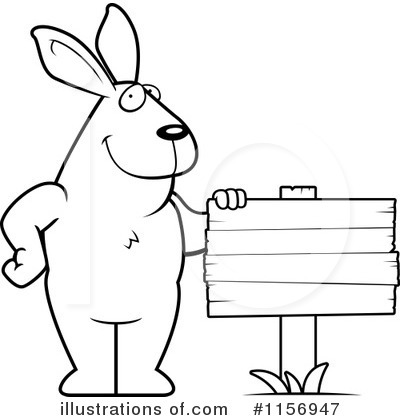 Royalty-Free (RF) Rabbit Clipart Illustration by Cory Thoman - Stock Sample #1156947