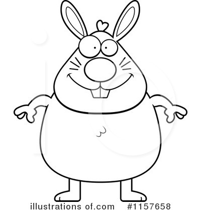Royalty-Free (RF) Rabbit Clipart Illustration by Cory Thoman - Stock Sample #1157658