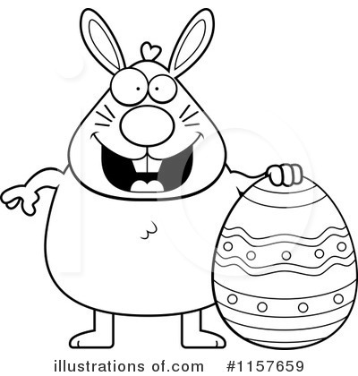 Royalty-Free (RF) Rabbit Clipart Illustration by Cory Thoman - Stock Sample #1157659