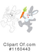 Rabbit Clipart #1160443 by Alex Bannykh