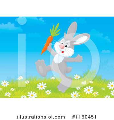 Royalty-Free (RF) Rabbit Clipart Illustration by Alex Bannykh - Stock Sample #1160451