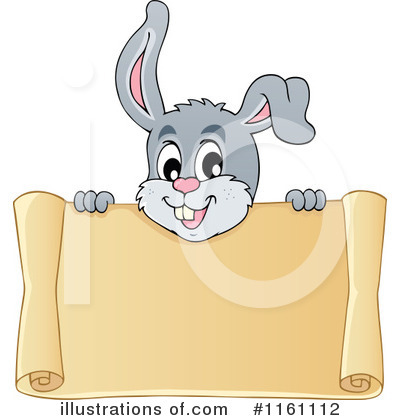 Royalty-Free (RF) Rabbit Clipart Illustration by visekart - Stock Sample #1161112