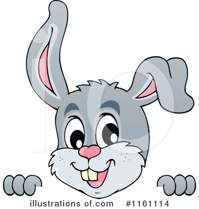 Royalty-Free (RF) Rabbit Clipart Illustration by visekart - Stock Sample #1161114