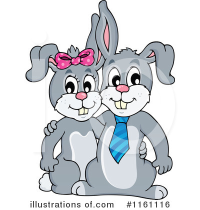 Royalty-Free (RF) Rabbit Clipart Illustration by visekart - Stock Sample #1161116