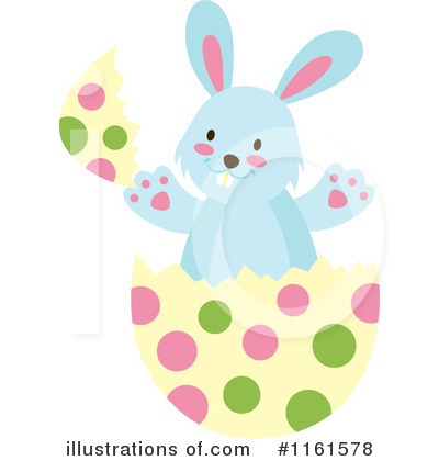 Easter Eggs Clipart #1161578 by Cherie Reve