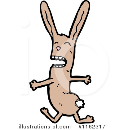 Royalty-Free (RF) Rabbit Clipart Illustration by lineartestpilot - Stock Sample #1162317