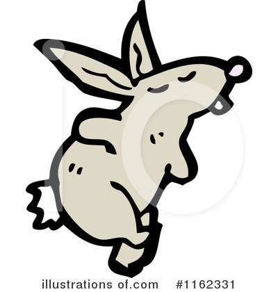 Royalty-Free (RF) Rabbit Clipart Illustration by lineartestpilot - Stock Sample #1162331