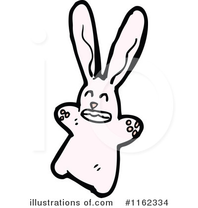 Royalty-Free (RF) Rabbit Clipart Illustration by lineartestpilot - Stock Sample #1162334
