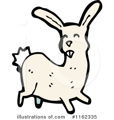 Royalty-Free (RF) Rabbit Clipart Illustration by lineartestpilot - Stock Sample #1162335