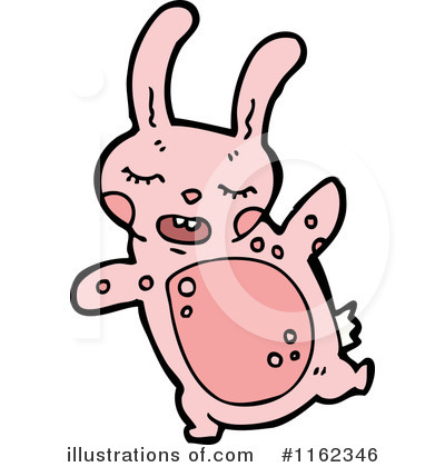 Royalty-Free (RF) Rabbit Clipart Illustration by lineartestpilot - Stock Sample #1162346
