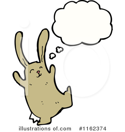 Royalty-Free (RF) Rabbit Clipart Illustration by lineartestpilot - Stock Sample #1162374
