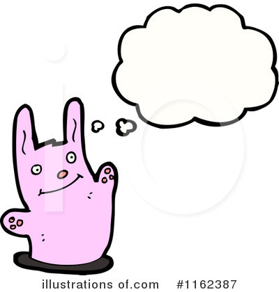 Royalty-Free (RF) Rabbit Clipart Illustration by lineartestpilot - Stock Sample #1162387