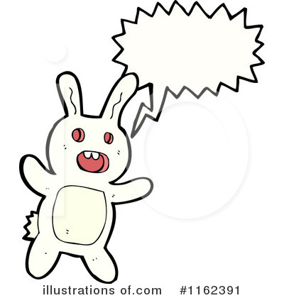 Royalty-Free (RF) Rabbit Clipart Illustration by lineartestpilot - Stock Sample #1162391