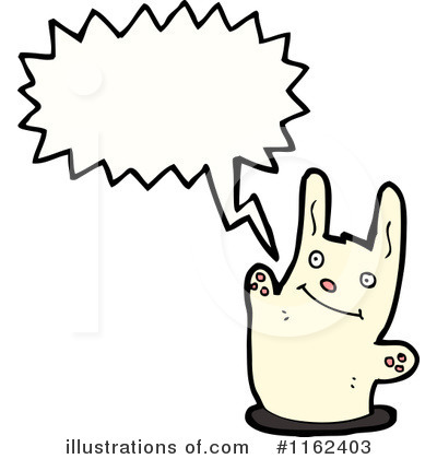 Royalty-Free (RF) Rabbit Clipart Illustration by lineartestpilot - Stock Sample #1162403