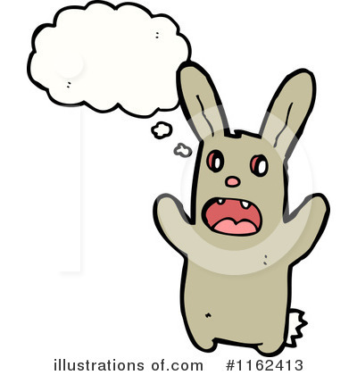 Royalty-Free (RF) Rabbit Clipart Illustration by lineartestpilot - Stock Sample #1162413