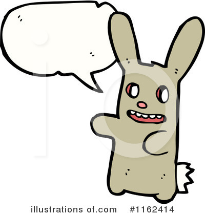 Royalty-Free (RF) Rabbit Clipart Illustration by lineartestpilot - Stock Sample #1162414