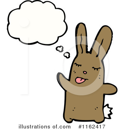 Royalty-Free (RF) Rabbit Clipart Illustration by lineartestpilot - Stock Sample #1162417