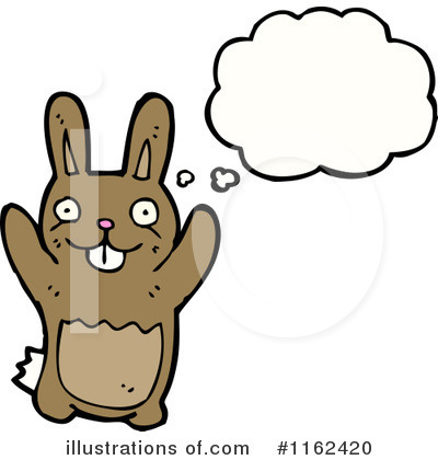Royalty-Free (RF) Rabbit Clipart Illustration by lineartestpilot - Stock Sample #1162420