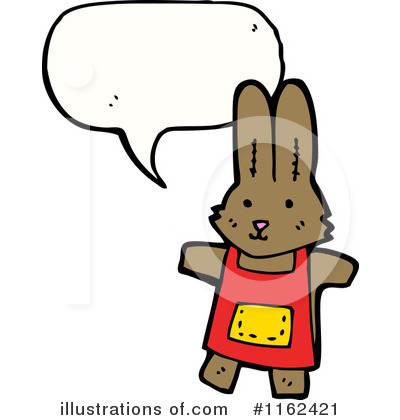 Royalty-Free (RF) Rabbit Clipart Illustration by lineartestpilot - Stock Sample #1162421