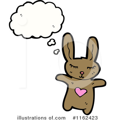 Royalty-Free (RF) Rabbit Clipart Illustration by lineartestpilot - Stock Sample #1162423