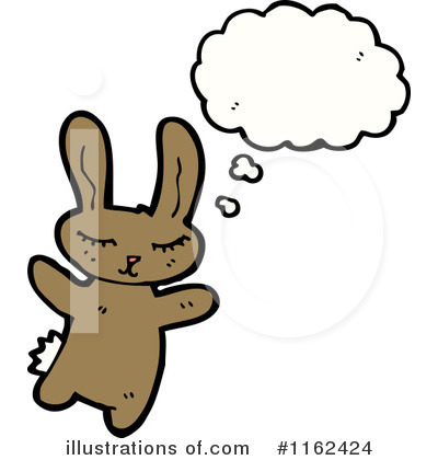 Royalty-Free (RF) Rabbit Clipart Illustration by lineartestpilot - Stock Sample #1162424